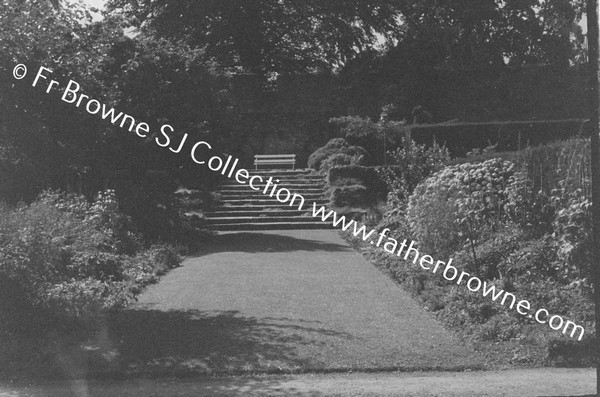 LISMORE CASTLE  IN THE FLOWER GARDEN